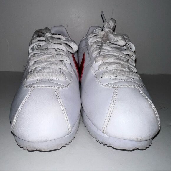 Nike Classic Leather Cortez 807471-103 White Forrest Gump Shoes Women’s Size 8 - Picture 5 of 12